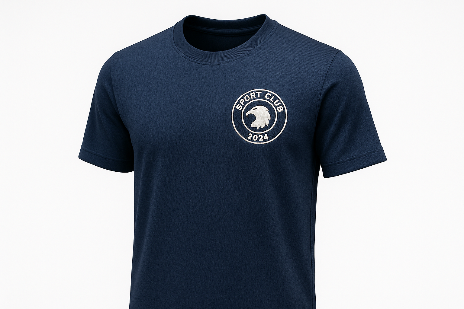 Sporttrikot mit neutralem Vereinslogo