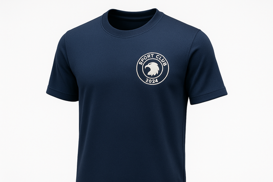 Sporttrikot mit neutralem Vereinslogo